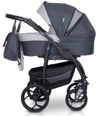 Дитяча коляска 3 в 1 Verdi Max Plus 03 grey